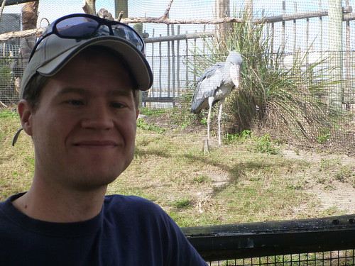 Me and Shoebill Stork