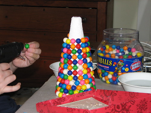 gumball candy tree