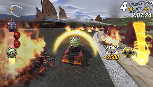 Fire - ModNation Racers: Road Trip - Recipe For Fun... Big, Bad, Weapons!