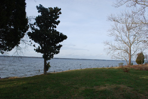 View of the York River looking across at Cheatham Annex