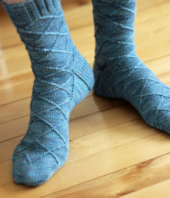 Business Casual sock pattern