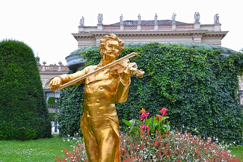 Monumento a Johann Strauss en Stadtpark