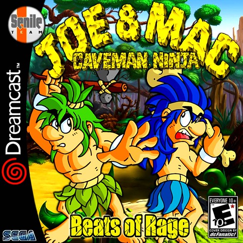 Joe & Mac CaveMan Ninja Beats Of Rage by dcFanatic34