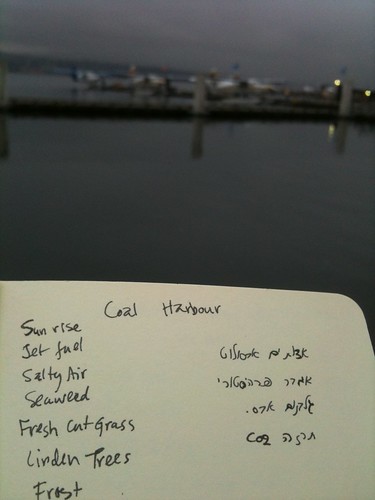 Morning Notes from Coal Harbour