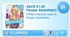 February Issue Of People Stylewatch Coupon