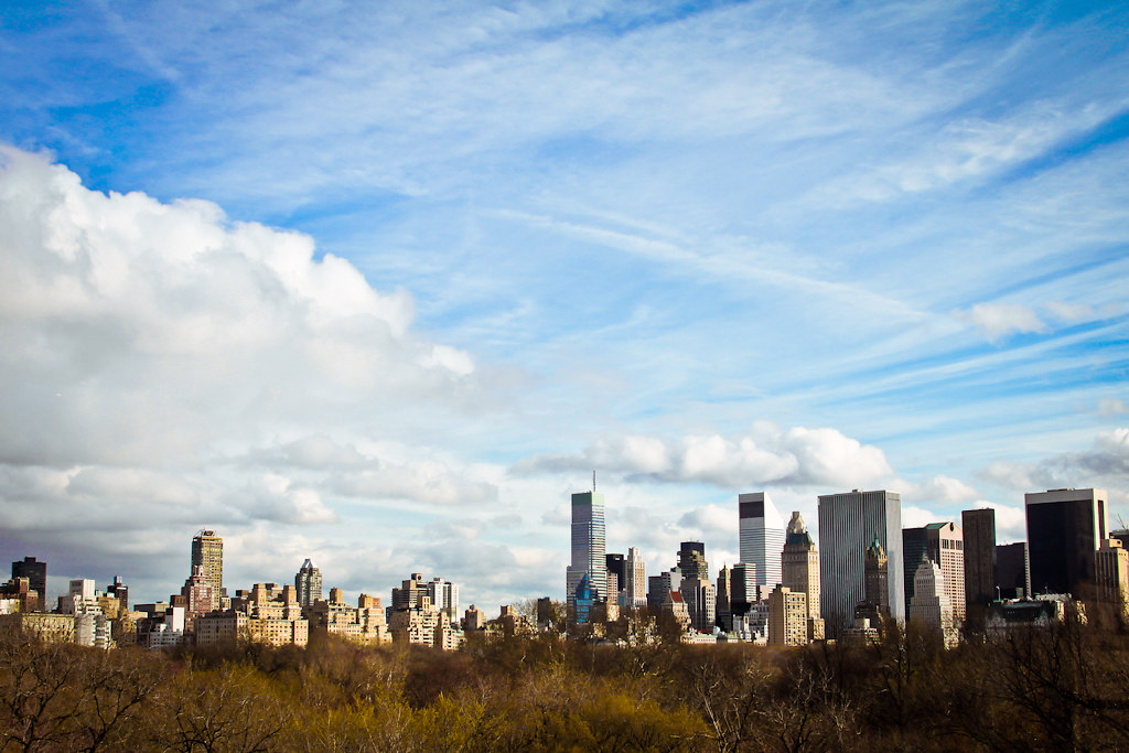 <Manhattan behind the Central Park | Buildings of Manhattan, Central Park, New York | Travel Photography | Urban Photography