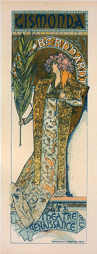 003-Affiche pour le Théâtre de la Renaissance,Gismonda. (1896-1900) -NYPL