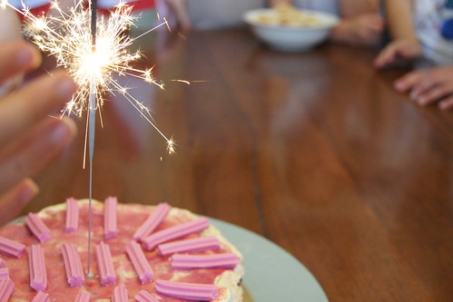 8th Birthday Party Ideas - Ice Cream Cake