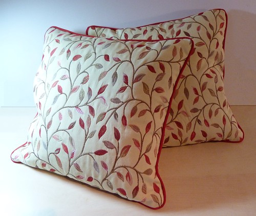 2 cushions by KittyStitch