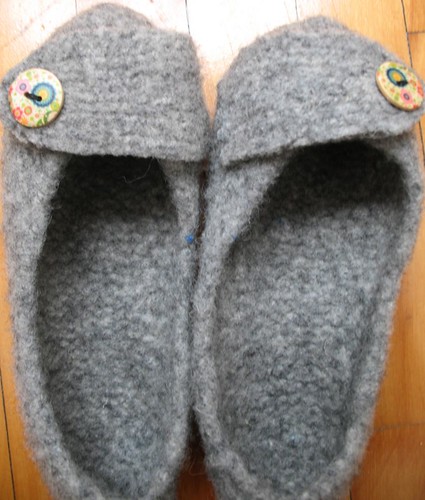 French Press Felted Slippers