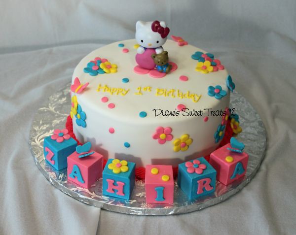first birthday Hello Kitty A few years ago I created a wedding cake for 