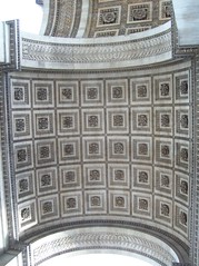 Arc de Triomphe underside