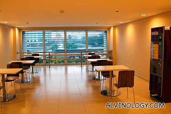 Lounge area on each floor for meal breaks and gatherings