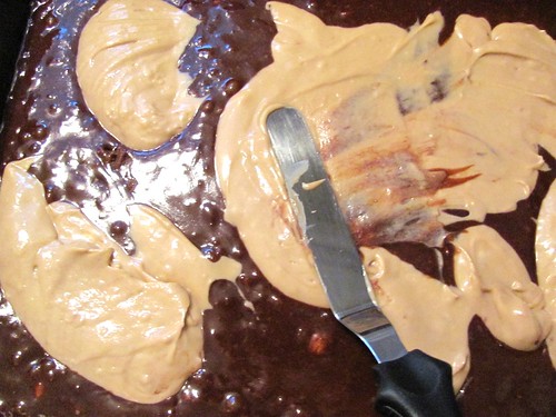 Nadia G Bitchin Kitchen's Chocolate Cheese Brownies