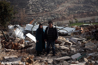 Beit Arabiya demolition, Anata, West Bank, 25.01.2012