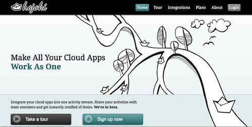 Hojoki - Make All Your Cloud Apps Work As One: Home