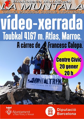 Vídeo-xerrada: Toubkal 4167 m. Atlas, Marroc. 20 gener. by bibliotecalamuntala