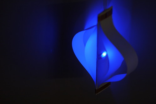 LED Paper Ornament (by Jie Qi)