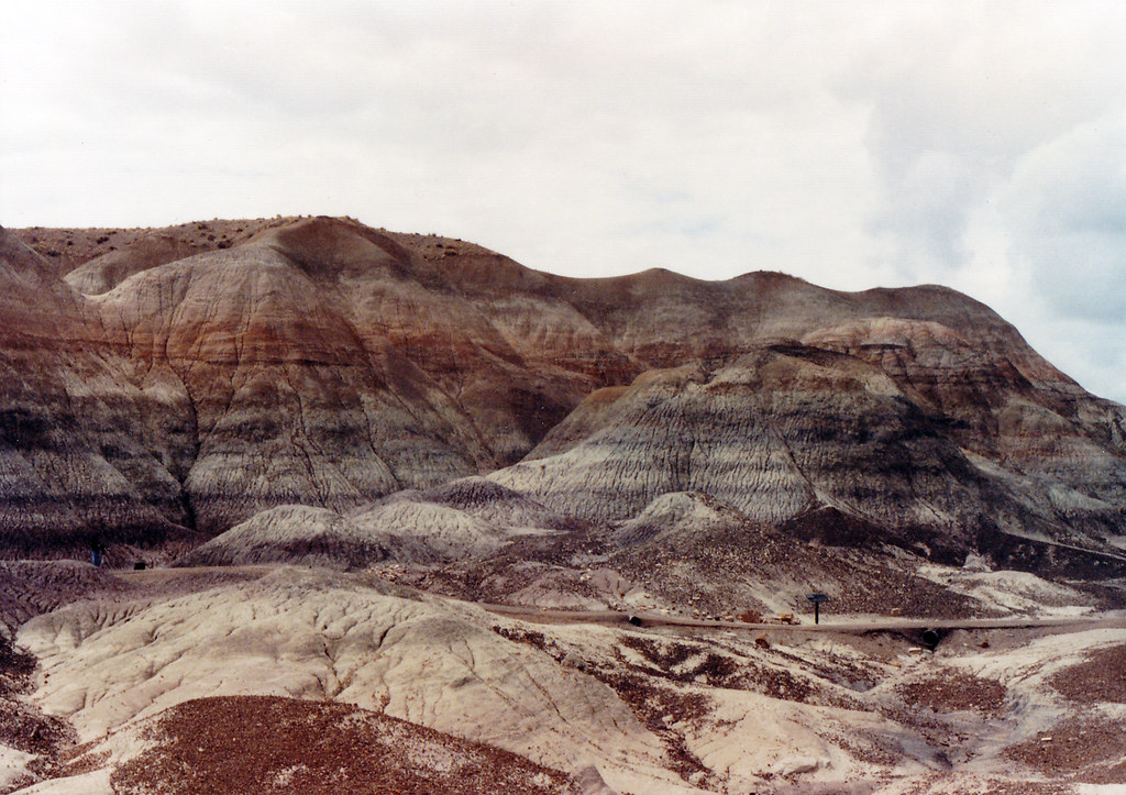 1990, Painted Desert/Petrified Forest, Arizona