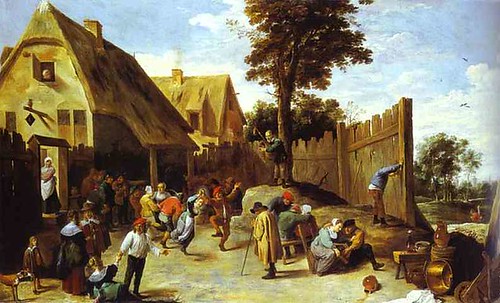 Teniers-peasants-dancing-1645