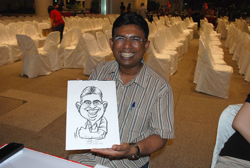 caricature live sketching for kidsREAD Volunteer Appreciation Day 2011 - 24