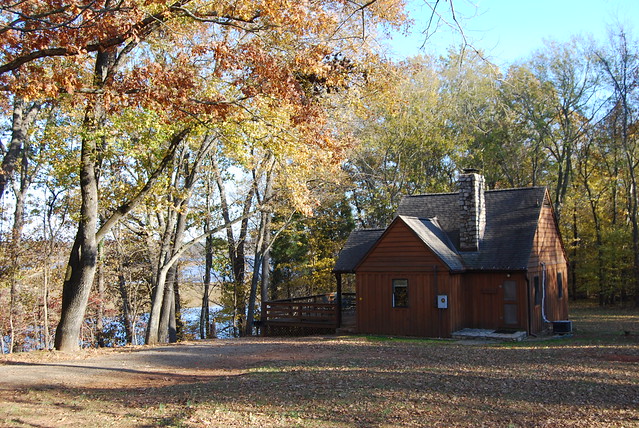 Waterview cabin at Staunton River State Park
