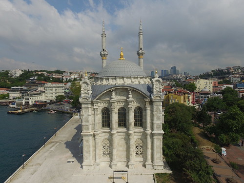 Ortaköy Camii a levegőből