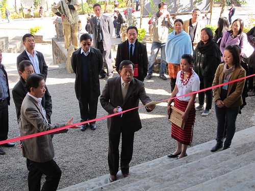 Hornbill Festival Bamboo Pavilion Inauguration by Dr K. C. Nihoshe