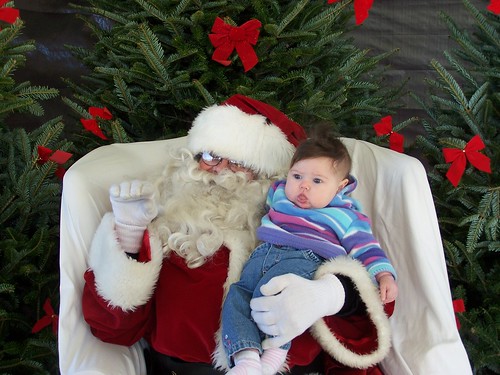 Meredith and Santa