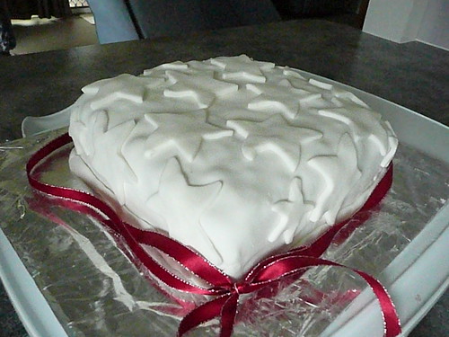 Iced Christmas Cake