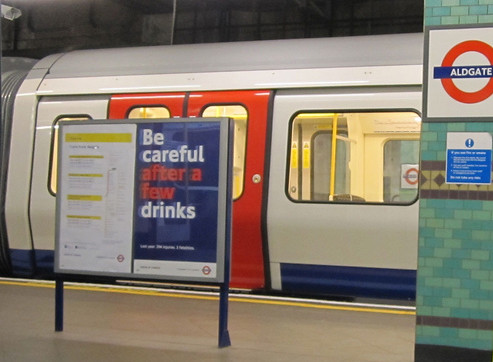 Tube Alcohol Poster