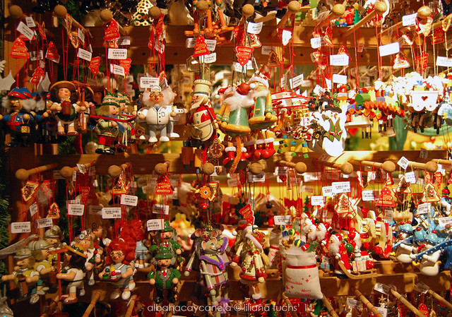Christmas ornaments in Basel