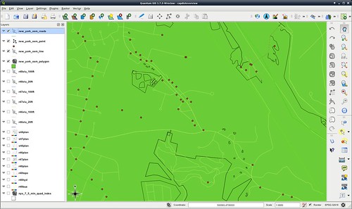 Right after loading OSM data into QGIS