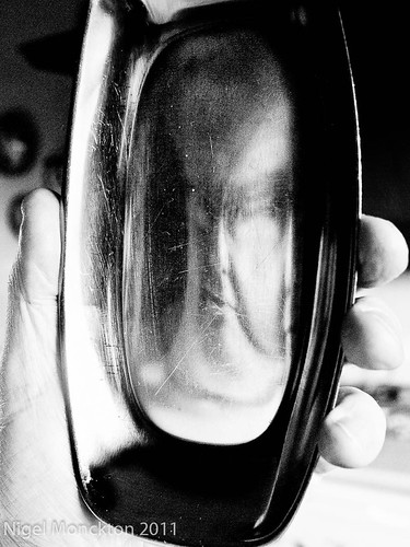 1000/702: 14 Jan 2012: Self-portrait in a steel dish by nmonckton