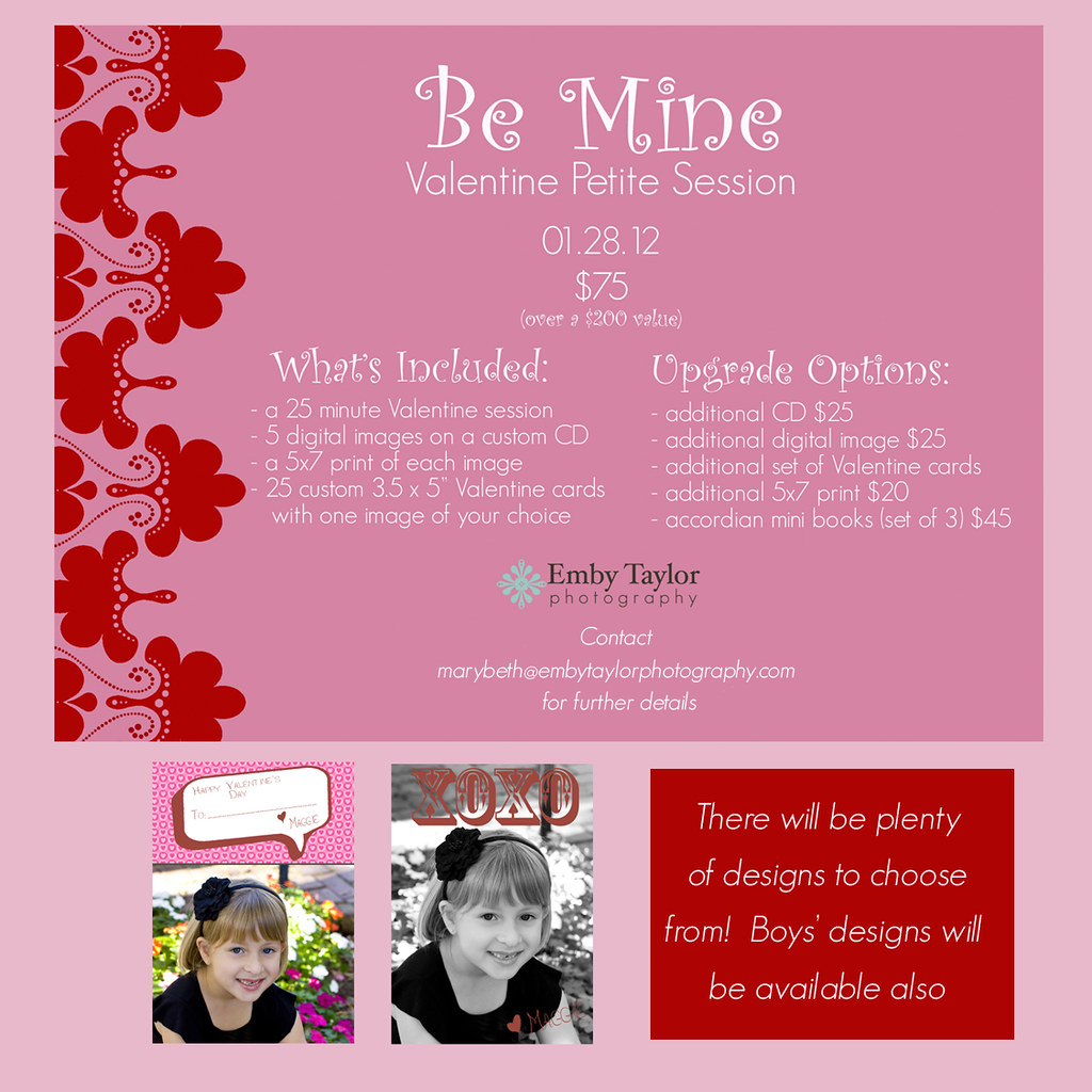 Valentine email Promo Photography session
