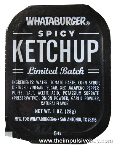 REVIEW: Whataburger Limited Batch Spicy Ketchup - The Impulsive Buy