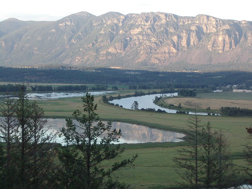 A view of the Kootenai River from the Boundary Connections project in Idaho. U.S. Forest Service photo.