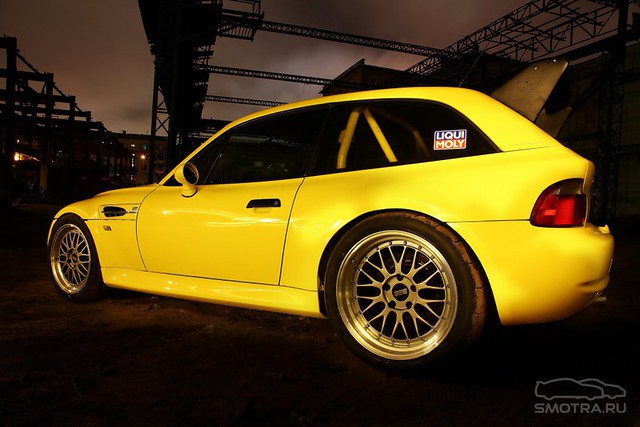 S50 to S62 Conversion | 1999 M Coupe | Dakar Yellow | Gray/Black