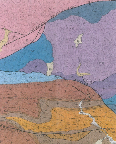 Upper Agua Blanca Geology