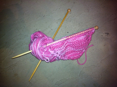 Knitting with Bamboo Needles