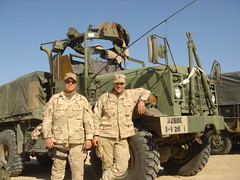 041210 - 1st convoy into Iraq. OIF III 