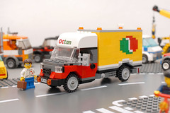 Octan delivery truck
