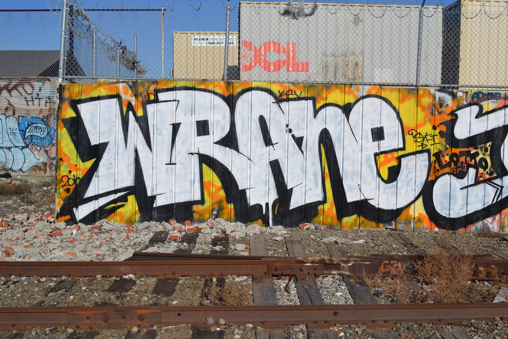 WRANE, Graffiti, Oakland, the Yard