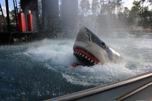 Jaws shark attack