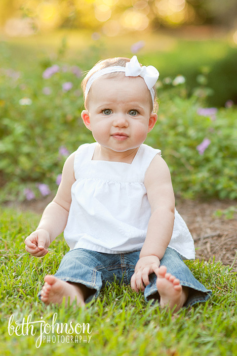 tallahassee baby photography maclay gardens nine months