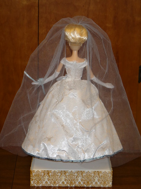 Designer Wedding Bride Cinderella Rear View Rear View The Disney