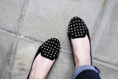 New kids in Town: DV by Dolce Vita studded loafers