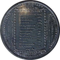 Principal Bathing Places of England medal