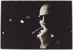 Man smoking - wedding photography by Edward Olive