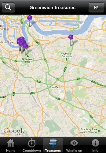Destination Greenwich iPhone app